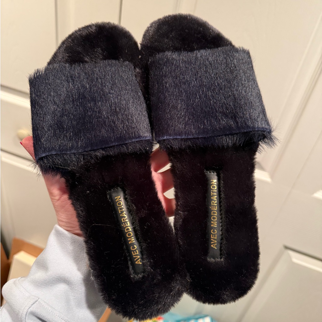 Avec Moderation Black & Nacyfur Slides